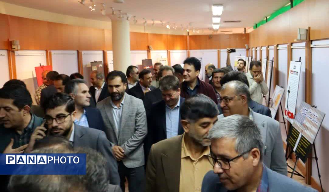 افتتاح نمایشگاه تبیینی «آب و سراب» در فارسان