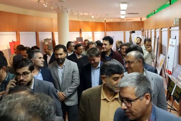 افتتاح نمایشگاه تبیینی «آب و سراب» در فارسان 