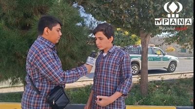 حضور پرشور دانش آموزان شهر کهک در راهپیمایی یوم الله 13 آبان