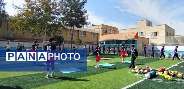 افتتاحیه المپیاد ورزشی درون مدرسه ای شهید بهشتی