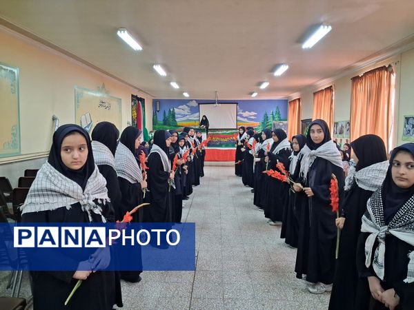 عطر ایثار و معنویت در دبیرستان مدرس تبریز پیچید