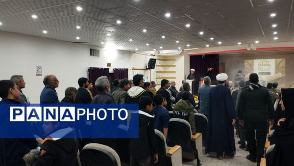 مراسم استقبال تشییع وداع و تکریم شهید خوشنام در خلیل آباد 