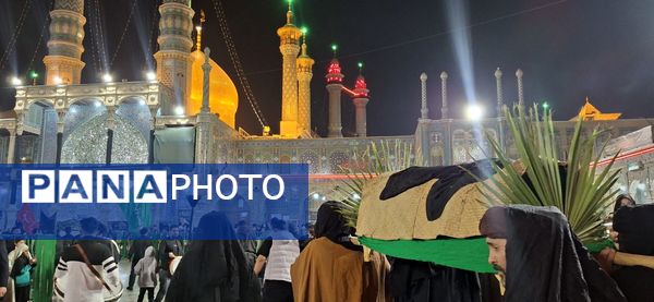 شام غریبان حضرت فاطمه زهرا(س) در حرم حضرت معصومه (س)