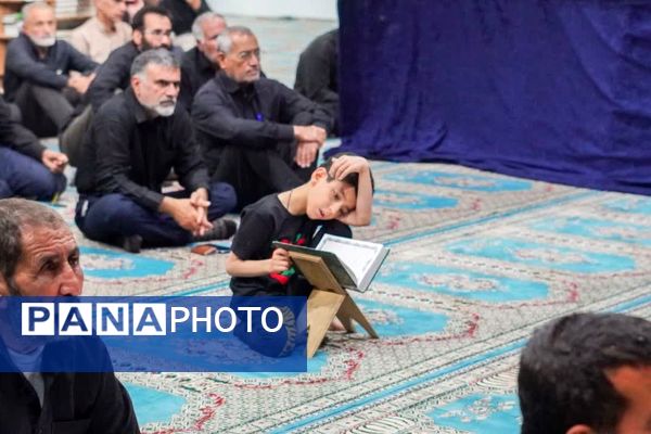 مراسم عزاداری شب‌های محرم ۱۴۰۳ در مسجد سیدالشهدا شهرک مطهری شیراز
