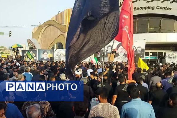 بم در سوگ رئیس‌جمهور مردمی، جهادی و انقلابی 