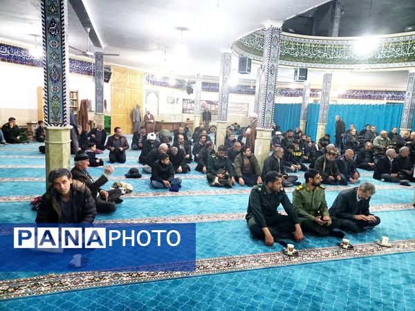 برگزاری مراسم شهرستانی به‌مناسبت تدفین شهیدان نصرالله و صفی‌الدین در شهرستان فیروزکوه