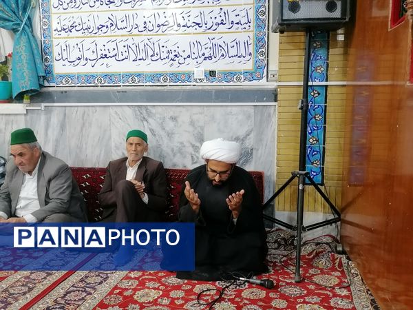 محفل انس با قرآن کریم در مسجد جامع شهر بار نیشابور 