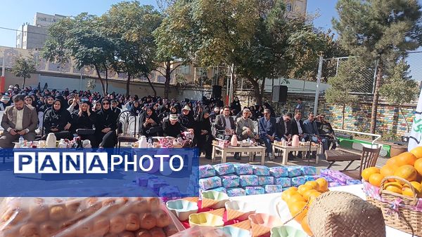 افتتاحیه طرح آهن یاری در دبیرستان کوثر فرهنگیان