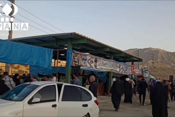پذیرایی از زائرین اربعین حسینی در موکب های شهرستان خلیلان 