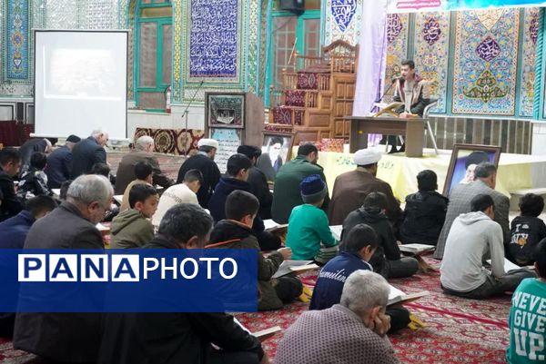 چلچراغ آیه‌ها و جشن ولادت حضرت فاطمه‌زهرا(س) در گالیکش