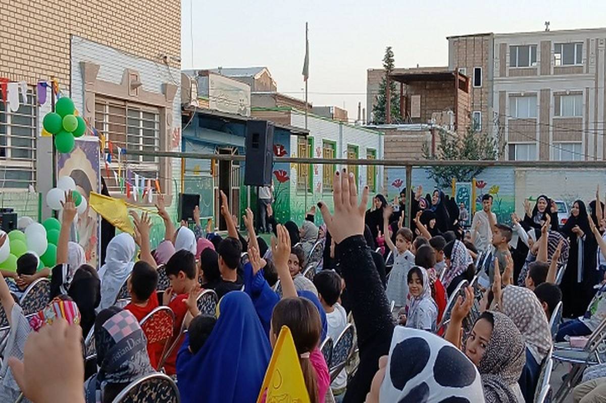 جشن آغاز امامت ولیعصر(عج) در کانون شهید سلیمانی نظرآباد برگزار شد