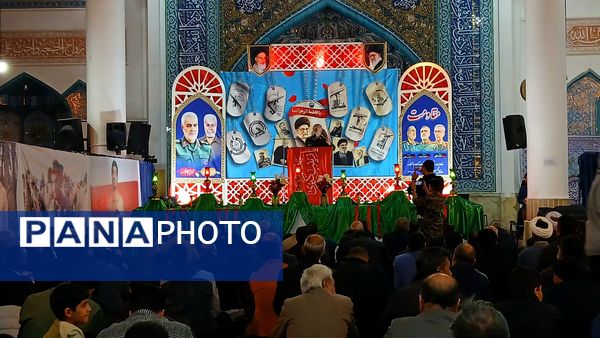 مراسم ششمین سالروز شهادت سردار سلیمانی در مصلی نظرآباد 