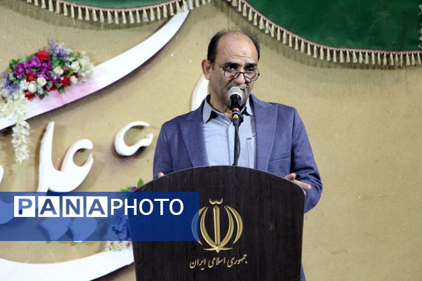 تجلیل از پیر غلامان حسینی در آیین نخل عاشقی ۲