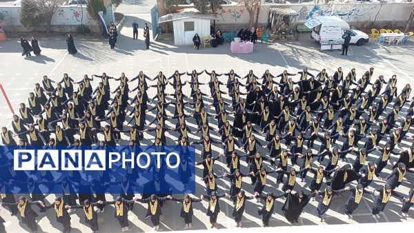 همایش بزرگ یاوران انقلاب در آموزشگاه دخترانه جنت ملارد 