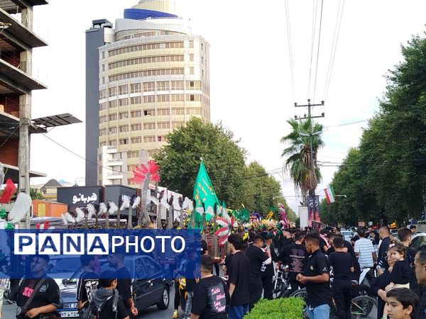 آیین علم‌گردانی ماه محرم در آمل