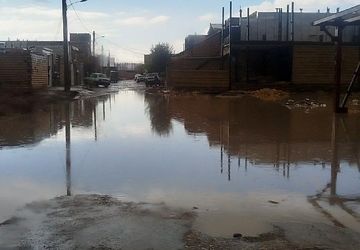 آبگرفتگی معابر کوهدشت در هفته‌ای بارانی 