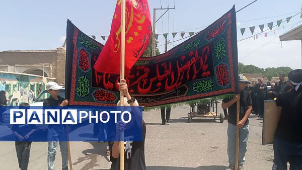 مراسم تاسوعای حسینی در آستانه سید سلطان فقیه‌الدین