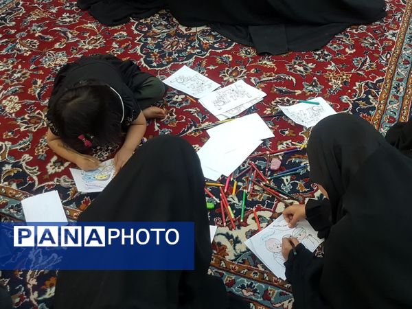 مراسم عزاداری سیدالشهدا دردبیرستان دخترانه امام حسین (ع)