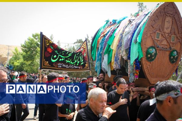برگزاری مراسم ملی وداع نخل‌های روستاهای علوی و خاوه اردهال
