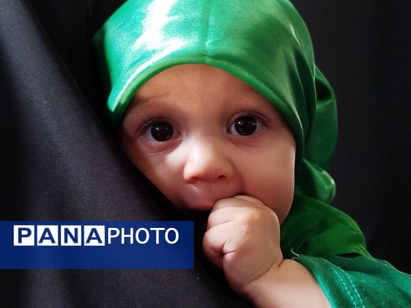 سربازان کوچک امام زمان در همایش شیرخوارگان حسینی شهرستان بن