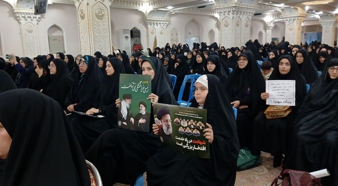 مراسم اولین سالگرد شهید رئیسی در اردبیل