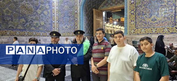 سفر معنوی دانش‌آموزان سما کاشان به مشهد مقدس در دهه کرامت