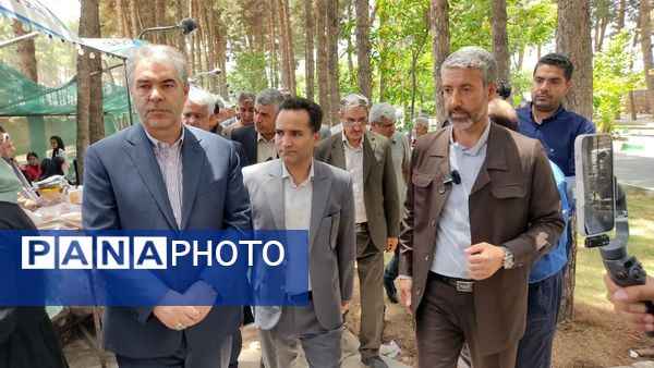 افتتاحیه نمایشگاه جشنواره بزرگ تاک پلو در شهرستان خلیل آباد 