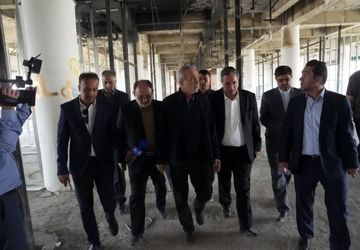 بازدید رئیس‌جمهور از بیمارستان در حال احداث شهیدبهشتی ارومیه