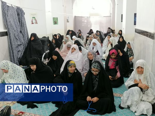 نماز جمعه در مسجد جامع شهرستان خلیل‌آباد