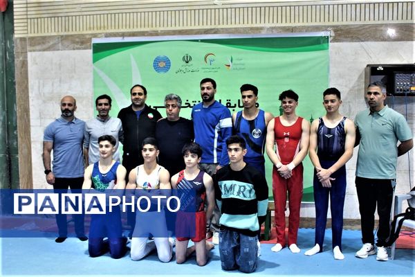 مسابقات انتخابی تیم ملی جوانان ژیمناستیک هنری در قم