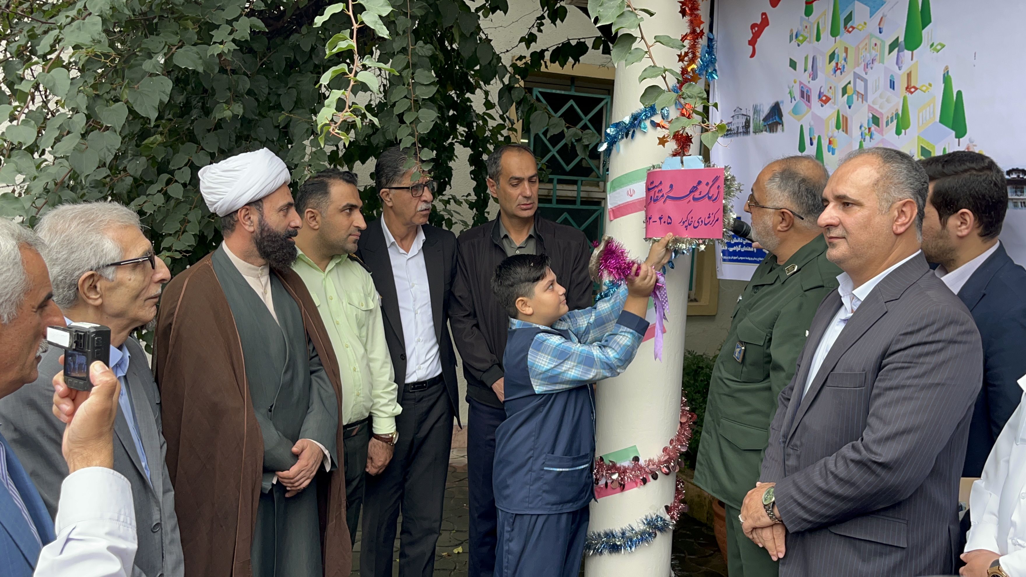 آغاز سال تحصیلی ۱۴۰۴–۱۴۰۵ با یاد شهدا در چابکسر