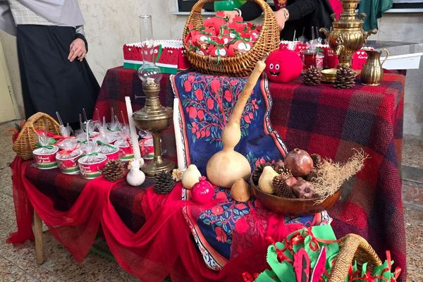 یلدا؛ پیوند شادی و فرهنگ در دبستان شهید آقچه‌لو 