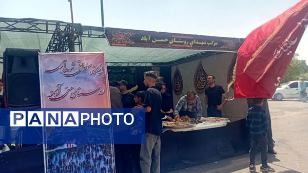راهپیمایی دلدادگان حسینی در شهرستان سمنان