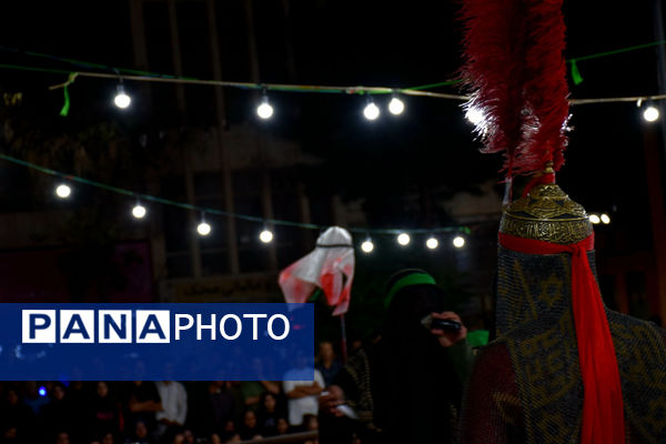 کاروان نمادین اسرای کربلا به مناسبت شهادت حضرت رقیه(س) در تربت‌حیدریه
