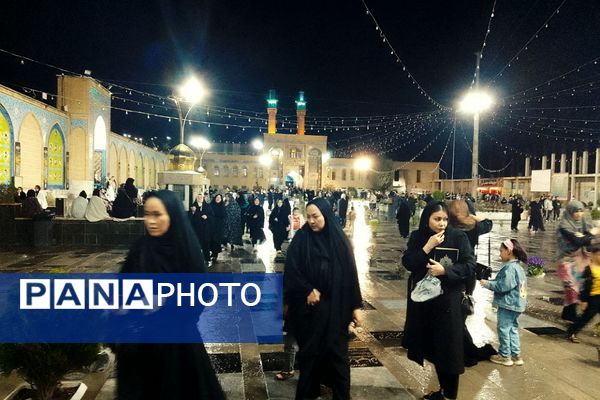 برگزاری مراسم پرفیض احیای شب‌های قدر در حرم مطهر امامزاده جعفربن موسی الکاظم (ع)