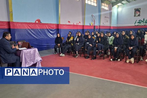 طرح قاضی در مدرسه، در دبیرستان موسی بن جعفر(ع) باقرشهر 