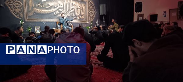 مراسم سینه زنی و دهه دوم فاطمیه در حسینیه شیرزاد نیشابور 