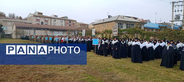 رزمایش اقتدار بسیجیان در شهرستان صومعه‌سرا