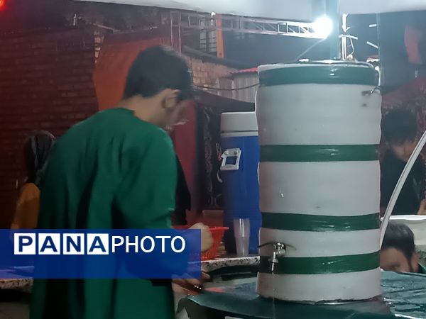 شب هشتم محرم در هیئت الزهرای نیشابور 
