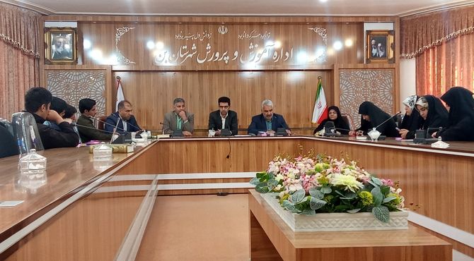 مطالبه‌گری دانش‌آموزان بسیجی شهرستان بن