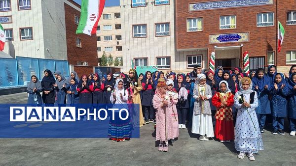 افتتاح 2 مدرسه جدید در شهرک وحدت نگارستان  در البرز 