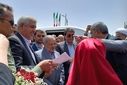 کلنگ زنی واحد آموزشی در طرح نهضت ملی مسکن عنبرآباد