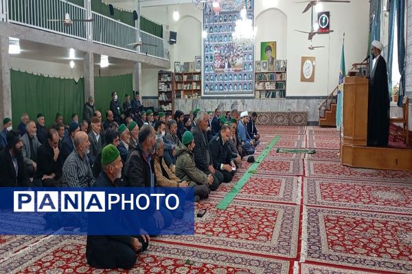 اقامه نماز جمعه در شهر بار نیشابور