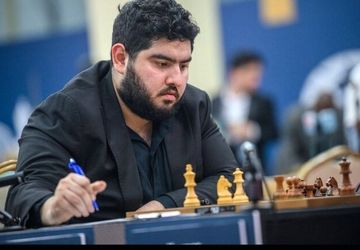 مقصودلو در بین ۲۰ شطرنج‌باز برتر رقابت‌های رپید جهان