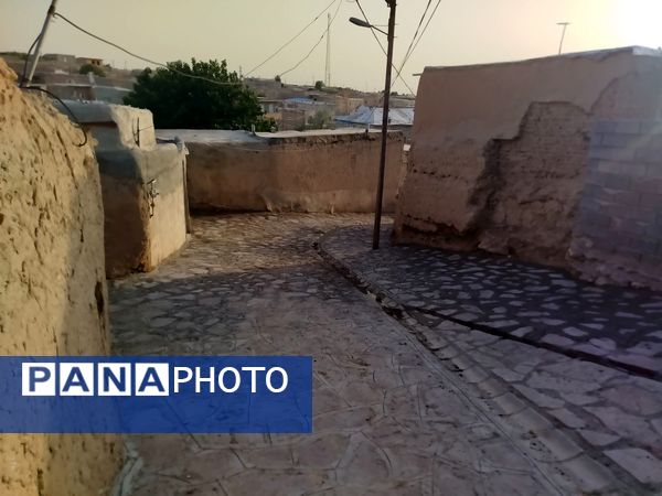اجرای پروژه سنگ فرش روستای گزکوه 