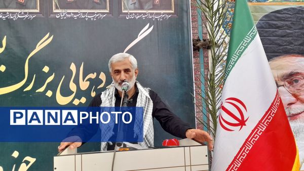 گردهمایی بسیجیان حوزه امام حسن مجتبی(ع)در قائمشهر