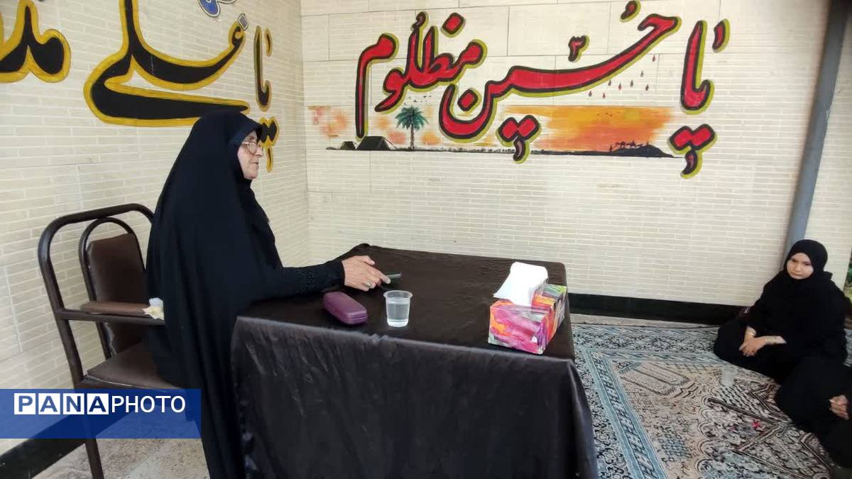 نقشآفرینی بانوان بسیجی در مجالس عزاداری ماه محرم