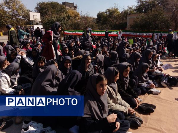 مراسم ۱۳ آبان در مجتمع آموزشی المهدی(عج)