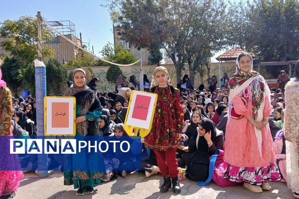 برگزاری جشن هفته تربیت‌بدنی در مدرسه ام‌ابیها 