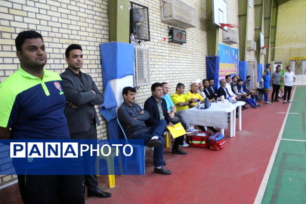 سعدآباد قهرمان مسابقات فوتسال فرهنگیان استان بوشهر 